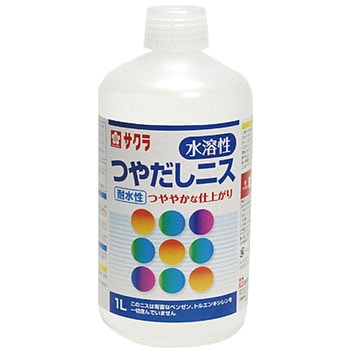 つやだしニス 1L サクラクレパス