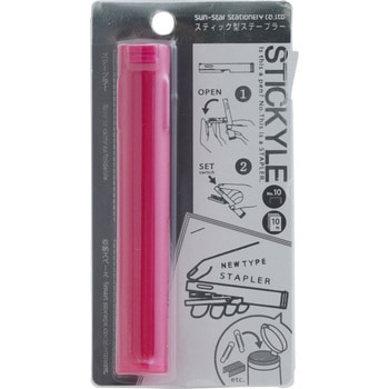 スティッキールステープラーショッキングP サンスター文具