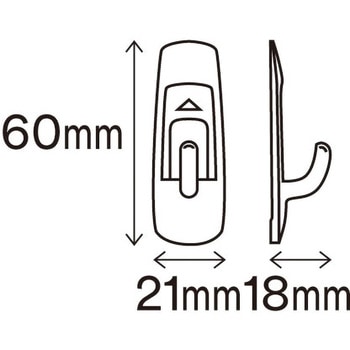 3M スリーエム コマンドフック 粘着フック 3M(スリーエム)