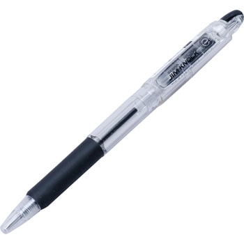 まとめ) ゼブラ 油性ボールペン ジムノック 0.7mm 黒 KRB-100-BK 1本