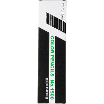 1500-33 色鉛筆 1500 単色 1箱(12本) トンボ鉛筆 【通販サイトMonotaRO】