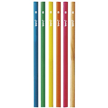 MP-SENN03-B 低学年用 かきかた鉛筆 ナチュラル(三角) トンボ鉛筆 24119348