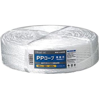 ハートインPPロープ65mmX300m白 ホリアキ