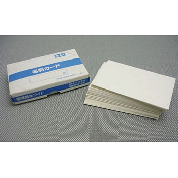 BP-P101 ホワイト 名刺カード用標準紙 100枚X10個入り マックス 名刺