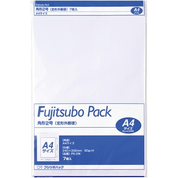 藤壺パック 角2 80g ホワイト マルアイ