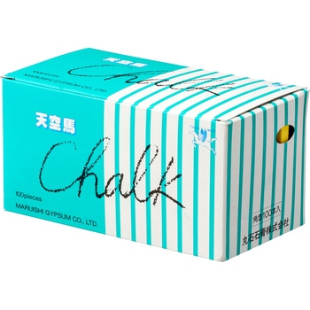 天空馬チョーク 角型(黄) 丸石石膏