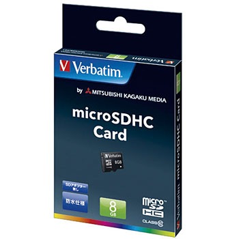 MHCN8GJVZ1 Verbatim マイクロSDHCカード CLASS10 Verbatim(バーベイタム) 24153228