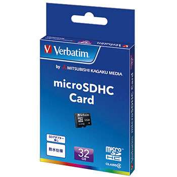 MHCN32GYVZ1 Verbatim �}�C�N��SDHC�J�[�h CLASS4 Verbatim(�o�[�x�C�^��) 24153255