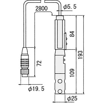 純正取寄溶存酸素電極キャル・メモ　OE-473AA（HM-43Xに適合）　東亜DKK　　未使用 環境測定器