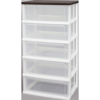 WTW-545 ウッドトップチェスト クリア 幅56cm アイリスオーヤマ 24224463