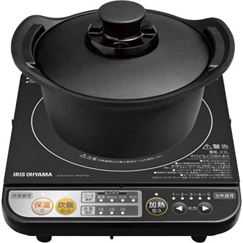 無加水鍋付きih調理器 アイリスオーヤマ 電気コンロ Ihヒーター 通販モノタロウ Drc 18