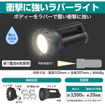 Amazon.com: ELPA LED rubber Light DOP-LR450 : Sports & Outdoors