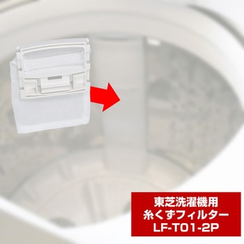 楽天市場】洗濯機用 糸くずフィルター 東芝 420-44-621 互換 2個