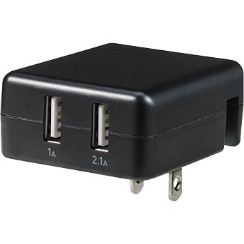 USB-ACアダプター2．1A ELPA