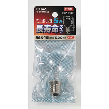 ミニボール球 Cロング ELPA