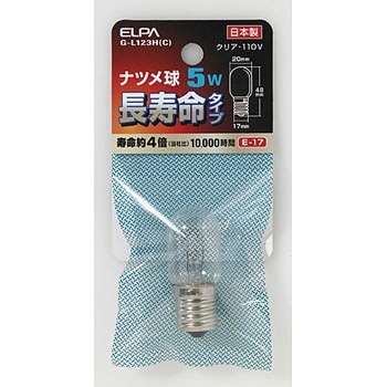 ナツメ球ロング ELPA