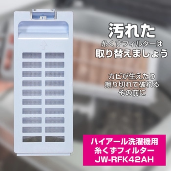 糸くずフィルター ハイアール洗濯機用 JW-RFK42A ELPA
