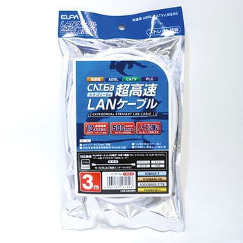 LANケーブル CAT6A ELPA