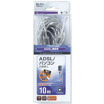 ADSLシールドツイスト6極2芯 ELPA