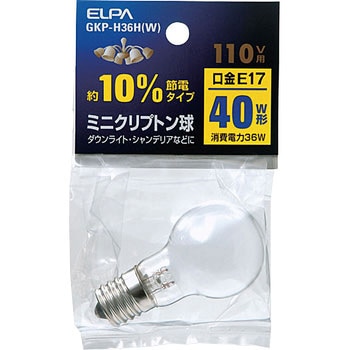 ミニクリプトン球 ELPA