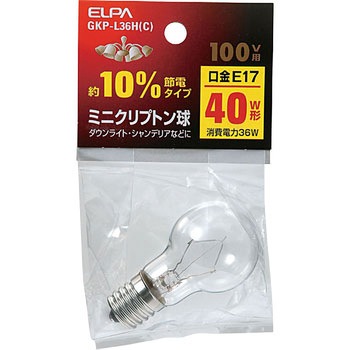 ミニクリプトン球 ELPA