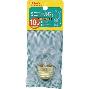 ミニボール 10W ELPA