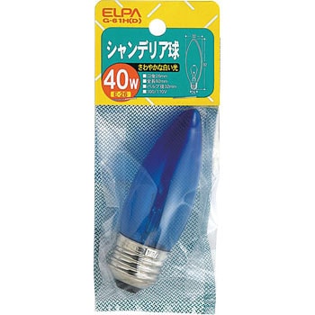 （まとめ） ELPA カラーシャンデリア球 電球 40W E17 ホワイト G-66H（W） まとめ) ELPA シャンデリア球 電球 40W E14 クリア G701H(C) (×30)