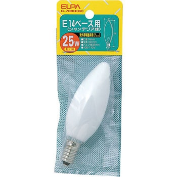 シャンデリア25W ELPA