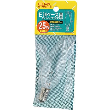 シャンデリア25W ELPA