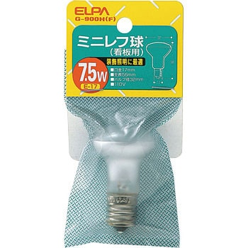 ミニレフ電球 ミニレフ球7．5W ELPA レフ電球 【通販モノタロウ】