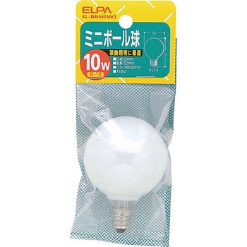ミニボール球10W - ELPA