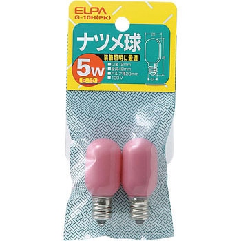 ナツメ球5W ELPA