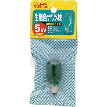 生地色ナツメ球5W - ELPA