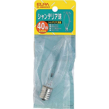 シャンデリア球 ELPA