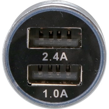 カーチャージャー USB 2ポート モノタロウ