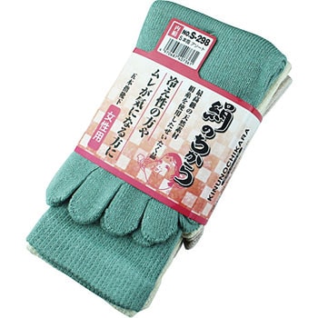 絹のちから 婦人 5本指 おたふく手袋