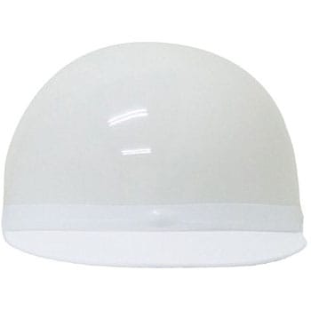 7108 半キャップヘルメット 白ツバ 1個 NBS 【通販モノタロウ】