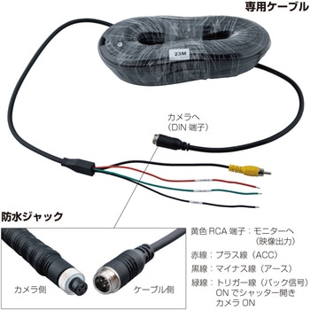 シャッター/ヒーター付きバックカメラ JET INOUE(ジェットイノウエ)