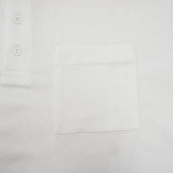 【タグ付き】KIWE & Co. 長袖 ポロシャツ ホワイト XL 吸水&速乾