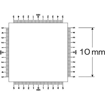 スケールルーペ RCS-10 MIZAR(ミザールテック)