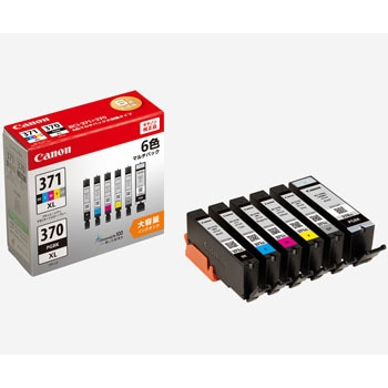 BCI-371XL+370XL/6MP �����C���N�J�[�g���b�W Canon BCI-370XL/371XL Canon 24370386