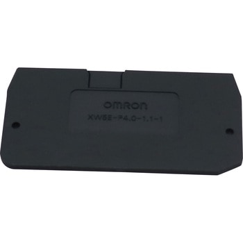 DINレール端子台 プッシュインタイプXW5T用 終端板 omron(オムロン)