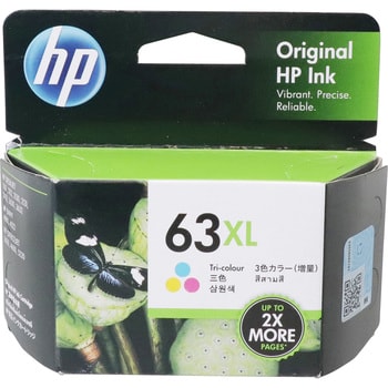 ◎【純正・未開封】HP ヒューレットパッカード　インク　62XL ３色　ブラック