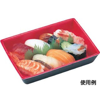 弁当容器  朱 エフピコ