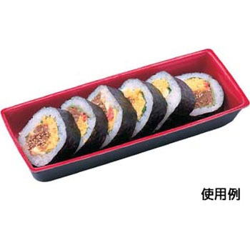 弁当容器  朱 エフピコ