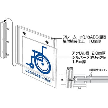 DT20C デジバン ピクトサイン突出型(スポーツマーク関連) 1枚 日本