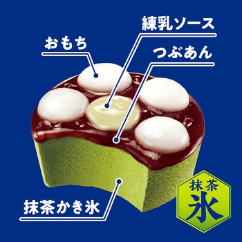 [冷凍]やわもちアイス 抹茶氷 井村屋