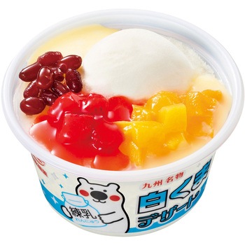 [冷凍]白くまデザート練乳 丸永製菓