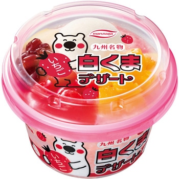 [冷凍]白くまデザートいちご 丸永製菓