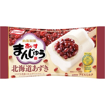 [冷凍]あいすまんじゅう北海道あずき 丸永製菓